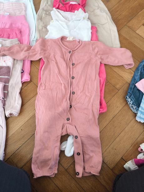 Obrovský dievčenský balík veľkosť 68, 68–80