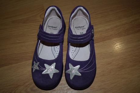 Pohodlné kožené balerínky., pediped,33