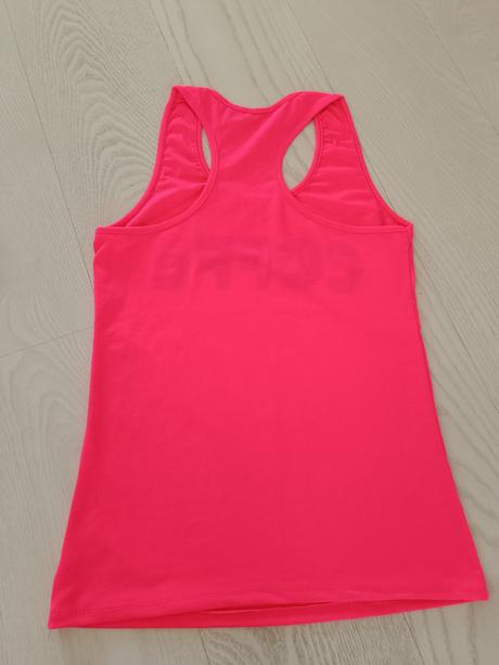 Krikľavo ružové tielko, s