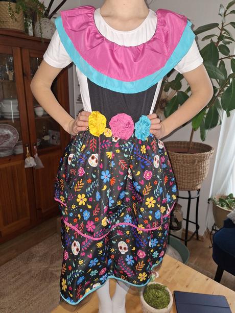 Zara kostym karneval los muertes mexiko, 