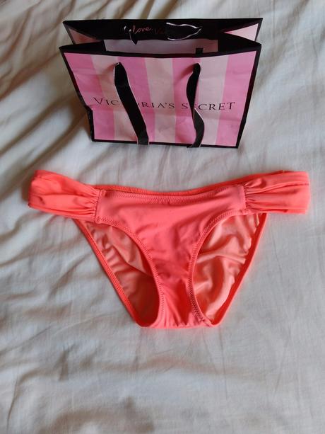 Victoria's secret spodok lososovy, victoria's secret,xs