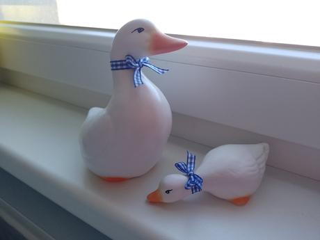 Keramika húsky a domček,