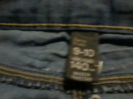 Dievčenské trištvrťové rifle   zara/ kids  9 / 10r, zara,140