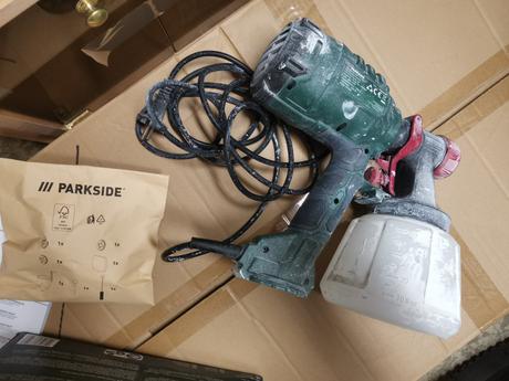 Parkside pistol na farbu, 