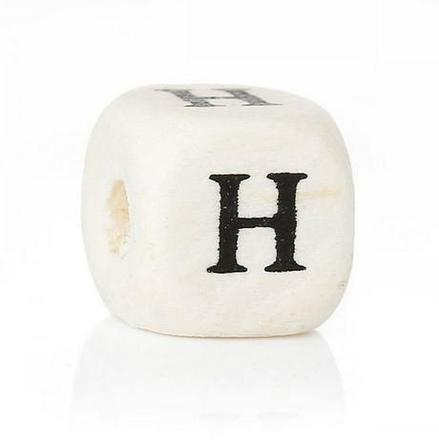 Písmenka drevené h, 