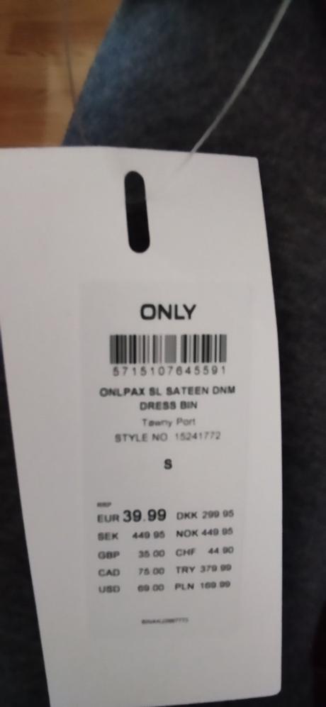 Štýlové šaty s výstrihom na chrbte, only,s