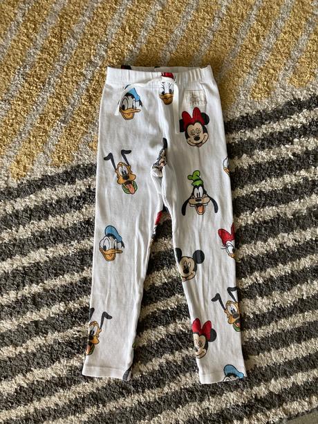 Rebrované legínky disney 98/104, disney,98