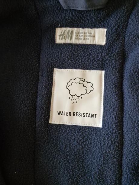 Zimná bunda, h&m,128
