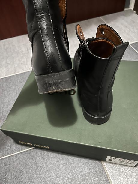 Kožené topánky gino rossi, gino rossi,38