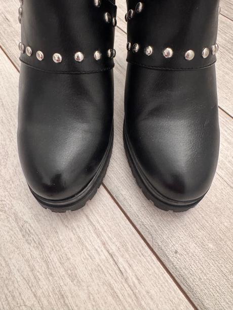 Catwalk čierne čižmy, 39