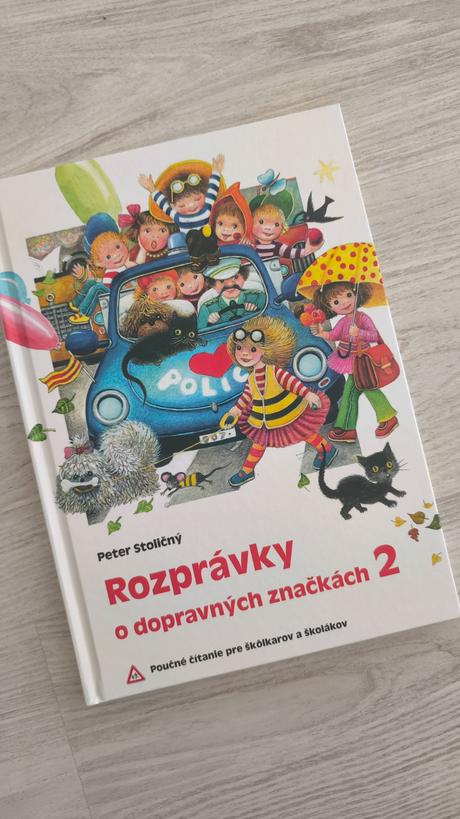 Detská rozprávková kniha o dopravných značkách, 