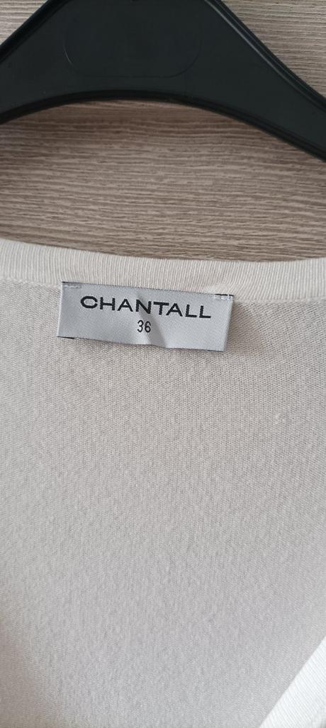 Biely svetrík chantall 36, chantall,36