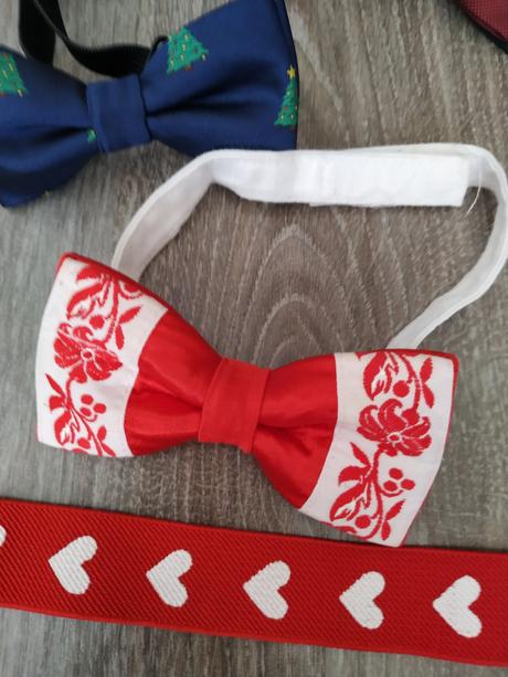 Motýlik, kravata, traky, 