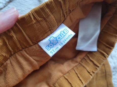 Menčestrové nohavice, pepco,92