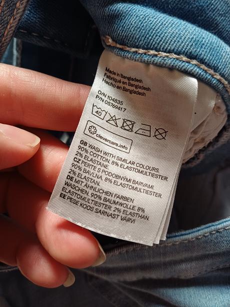 Riflove šortky na traky, denim,122