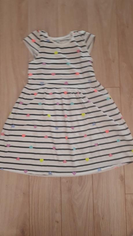 Pasikove saty zo srdieckami, h&m,122