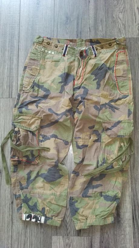 Maskáčové 3/4 kraťasy, m