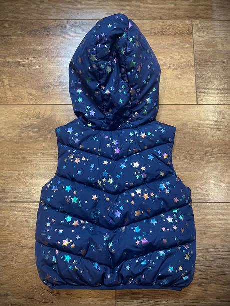 Páperová vesta s kapucňou, f&f,104