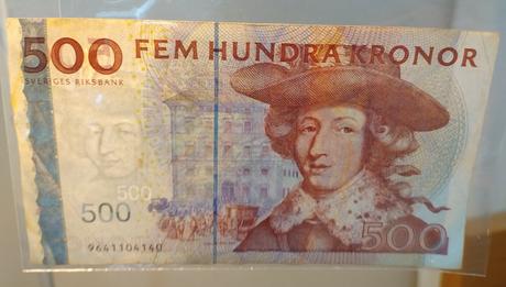 500 korún bankovka 2009 švédsko, 