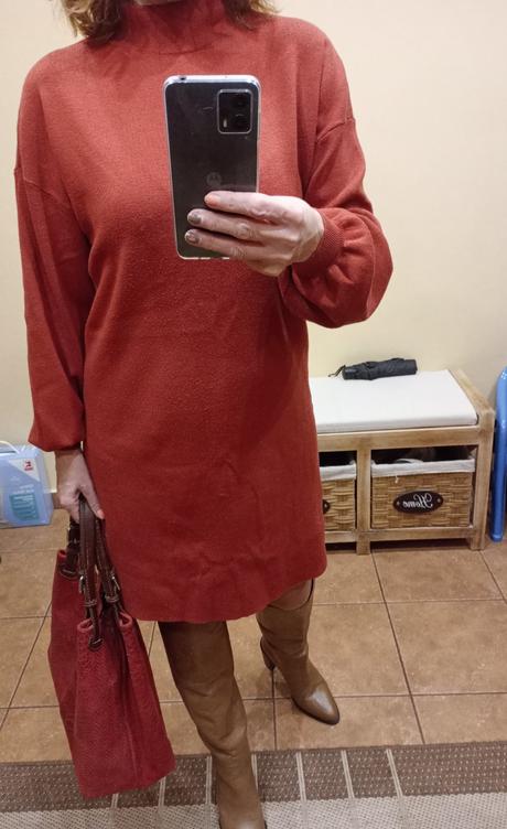 Pletené šaty, vero moda,s