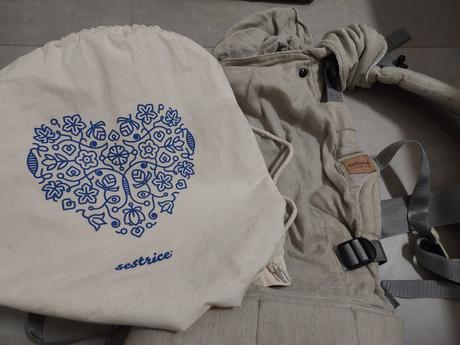 Ľanový nosič sestrice carrier, sestrice