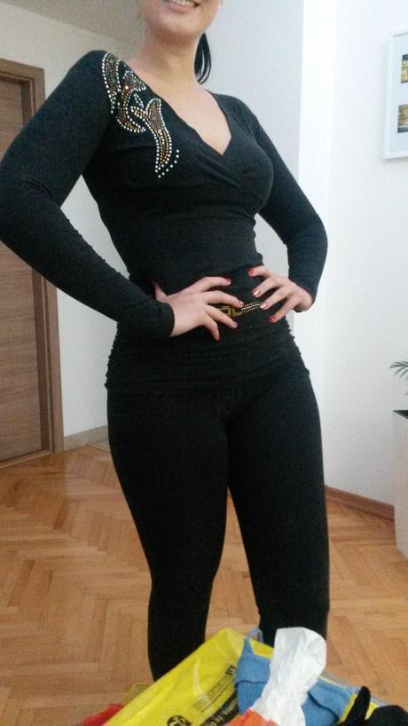 Elastické tričko, s