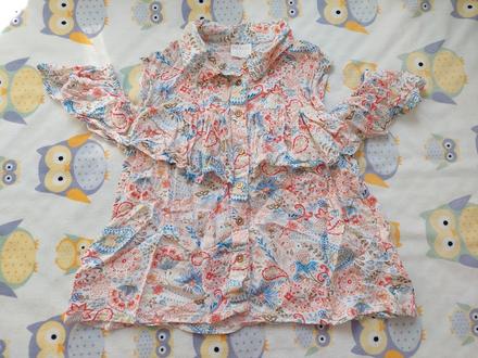 Kvietkovaná letná halenka zn.ff veľ.134, f&f,134