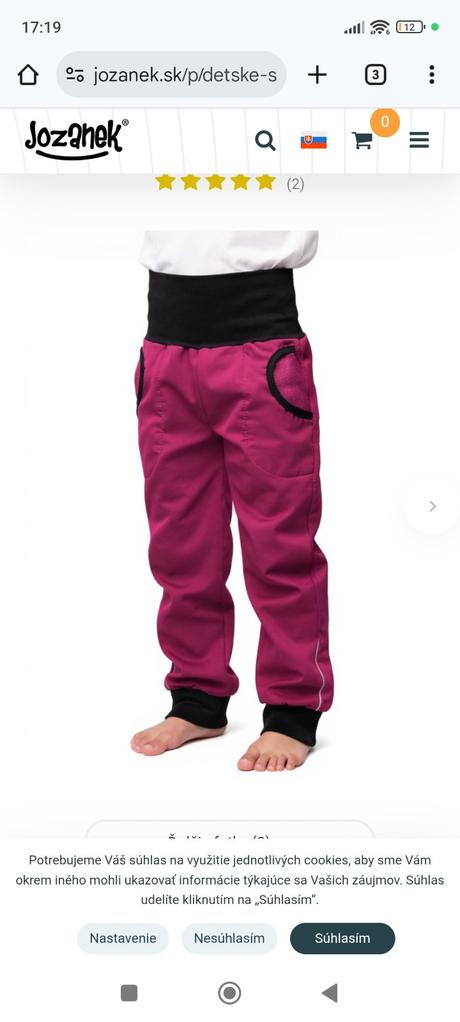 Jozanek softshel 104, 110, 116, jožánek,110