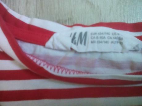 Tričko, h&m,134