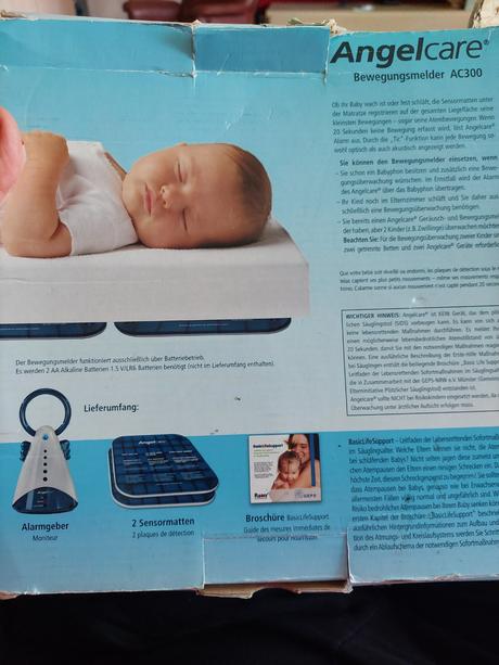 Detsky monitor dychu angelcare, angelcare