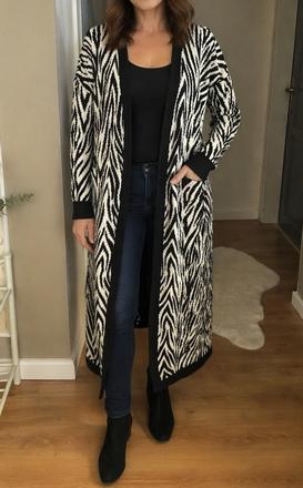 Rainbow dlhy sveter, 42