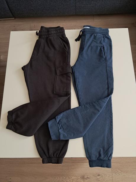 2ks teplaky v.146/152, h&m,146