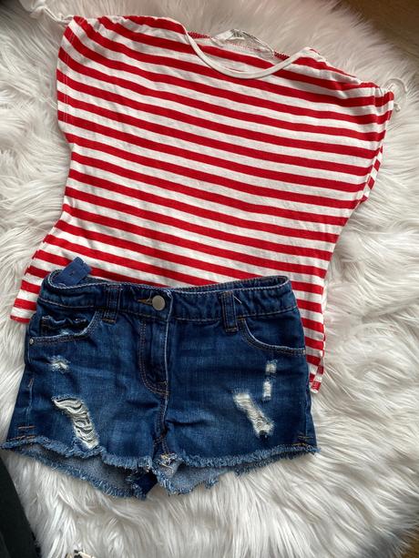 Pasikave tricko oversize, h&m,98