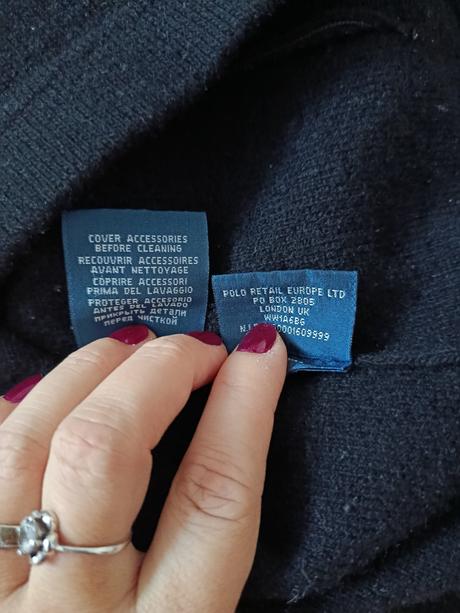Hruby sveter, ralph lauren,xl