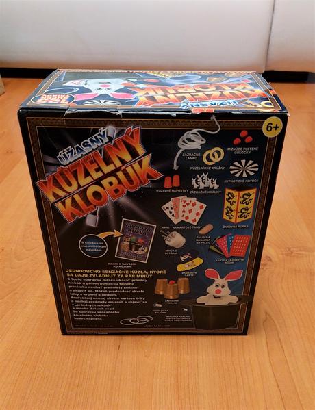 Spoločenská hra - kúzelný klobúk,