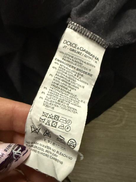 Tričko dolce & gabbana, l