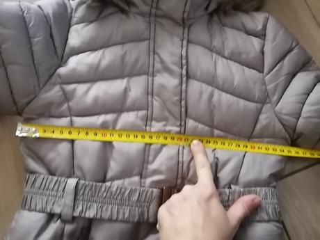Teplá kvalitná zimná bunda, c&a,128