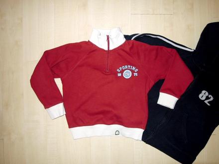 2 x mikina /next, terranova/122, next,122