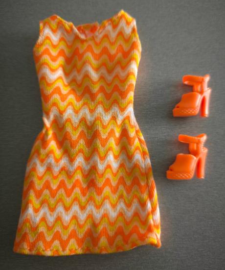 3x retro oblečenie pre barbie, 