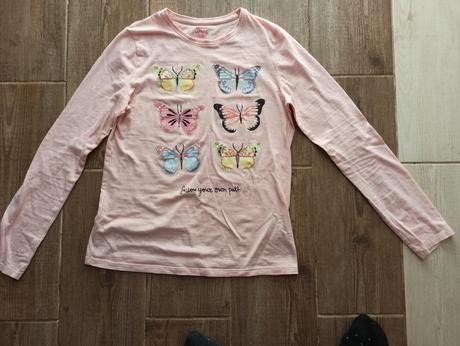 Tričko s motýlikom, f&f,152