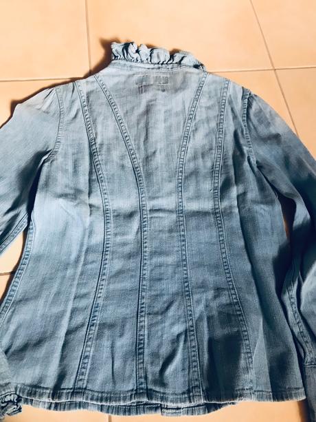 Romantická riflová košeľa, ralph lauren,146