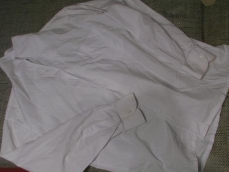 Biela kosela so stojacikom, m