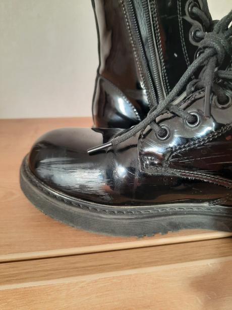 Lakovane topanky na zimu, reserved,37