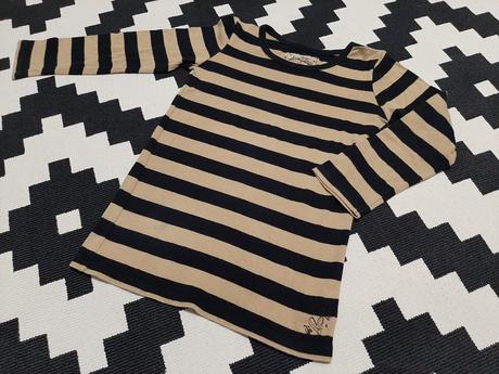 Veľmi pekné a kvalitné pásikové tričko next na 6r., next,116