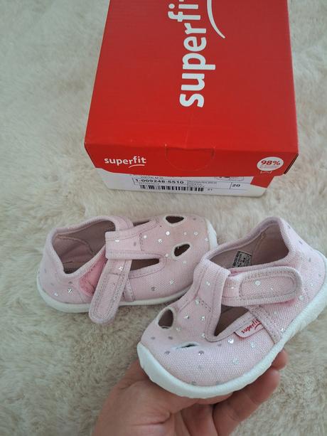 Papučky superfit velkost 20, superfit,20