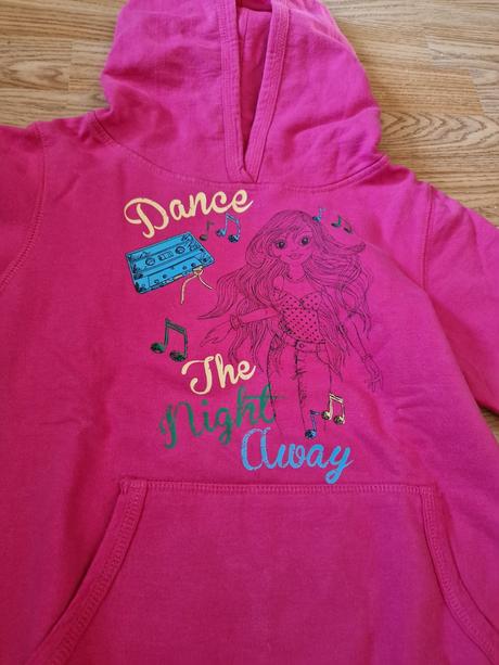 Ružová mikina 140, 140