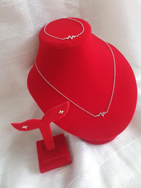 Náušnice tlkot srdca,