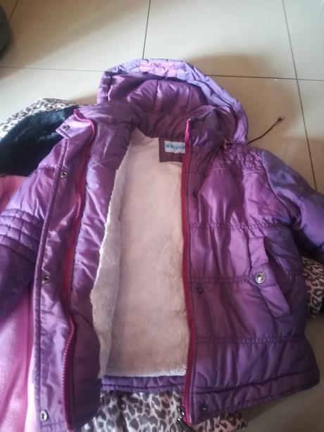 Balík zimných búnd 4 ks už aj s poštou veľ. 122, 122–134