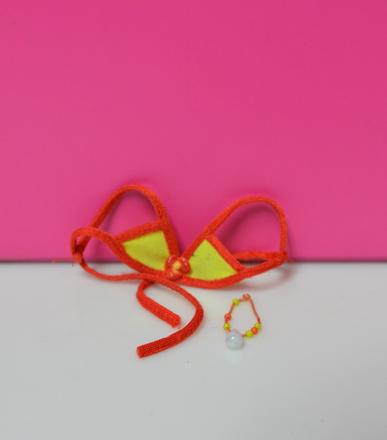 Barbie plavky náhrdelník, 