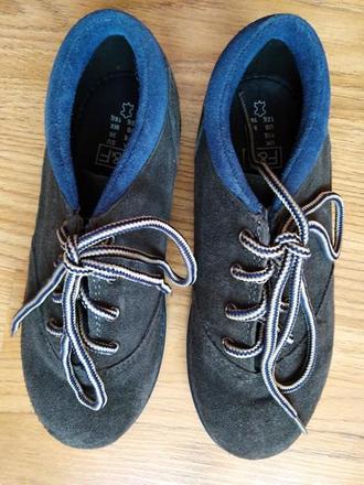 Nové celokozene topanky presivane, f&f,30